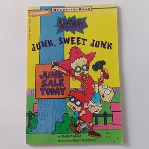 1997 Nickelodeon Rugrats Scholastic Ready to Read Junk, Sweet Junk Book